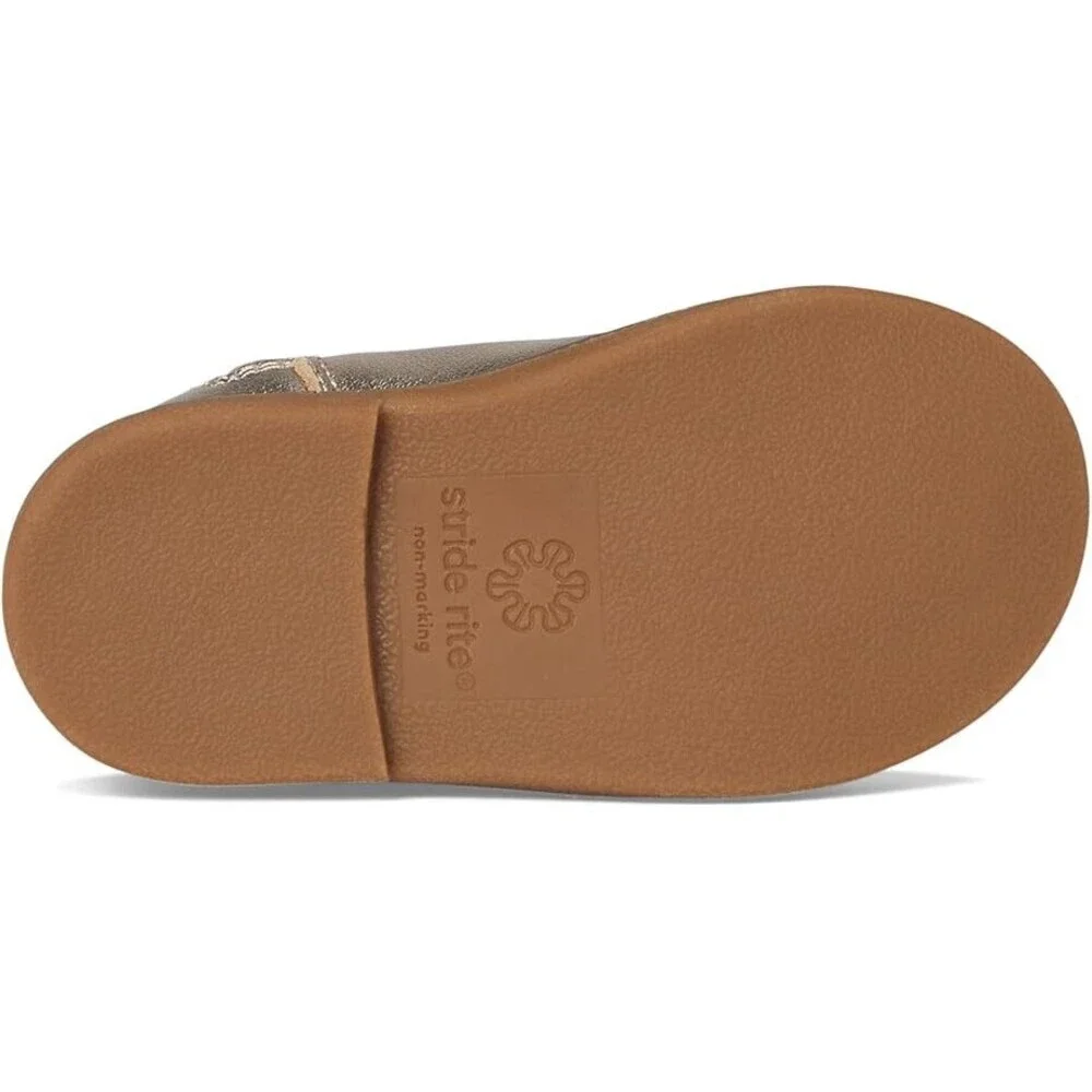 Stride Rite Stella BG034202 Boots Toddler Girls US 5 Gold Leather Bootie ZOGG681